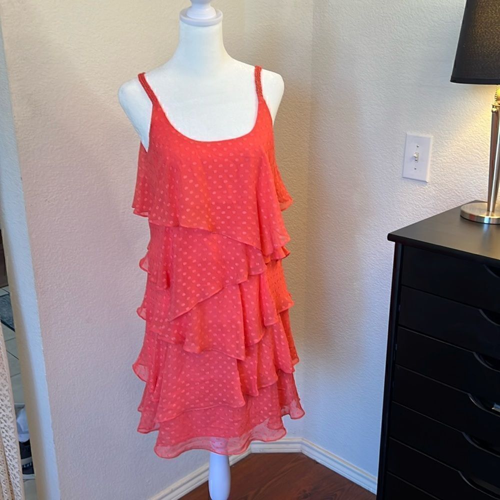 Signature by Robbie Bee Polka Dot Sundress - Size 8P